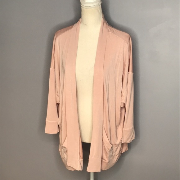 BB DAKOTA SMALL DUSTY ROSE PINK COVERUP New - Picture 7 of 11